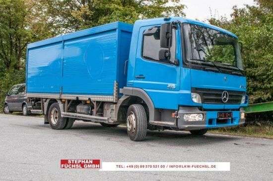 MERCEDES-BENZ Atego 818 Getränkekoffer Rolladen Koffer-LKW